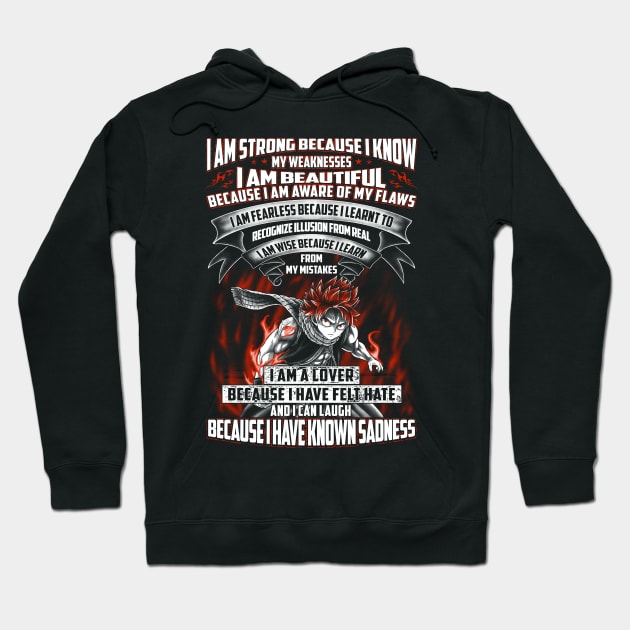 Fairy Anime Quote 2 Hoodie by Aho Kid